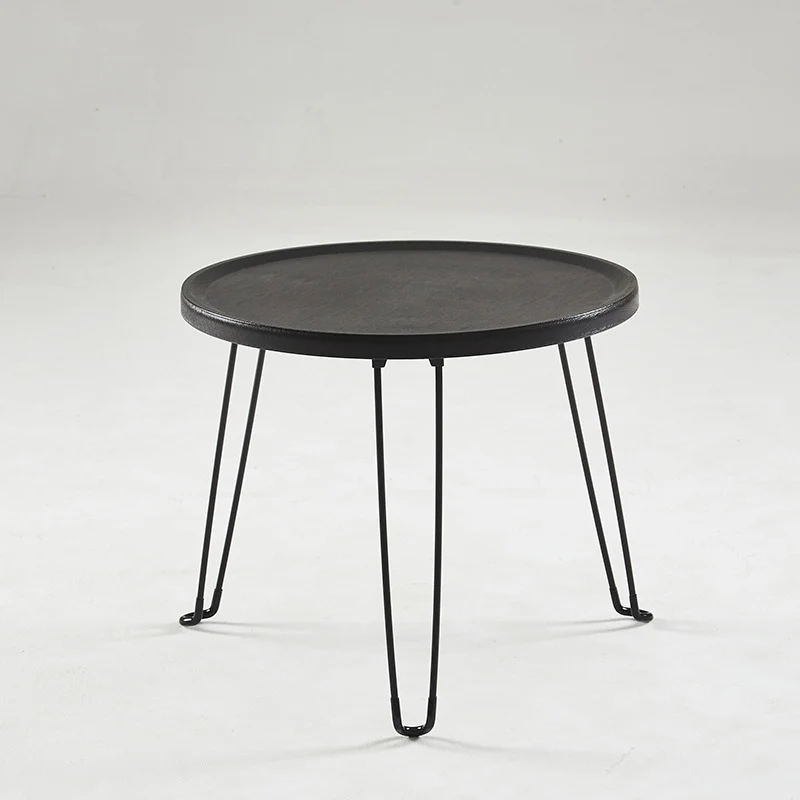 Klappbarer Beistelltisch, rund, Ø 45,5 × 40 cm, Modell H-262
