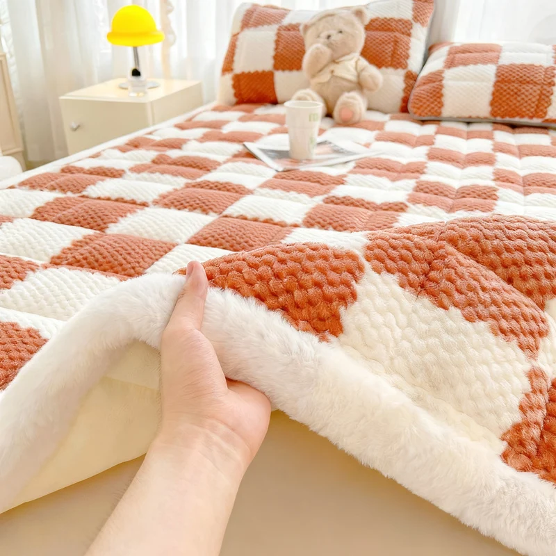 Fleece-Bettauflage, warm und weich