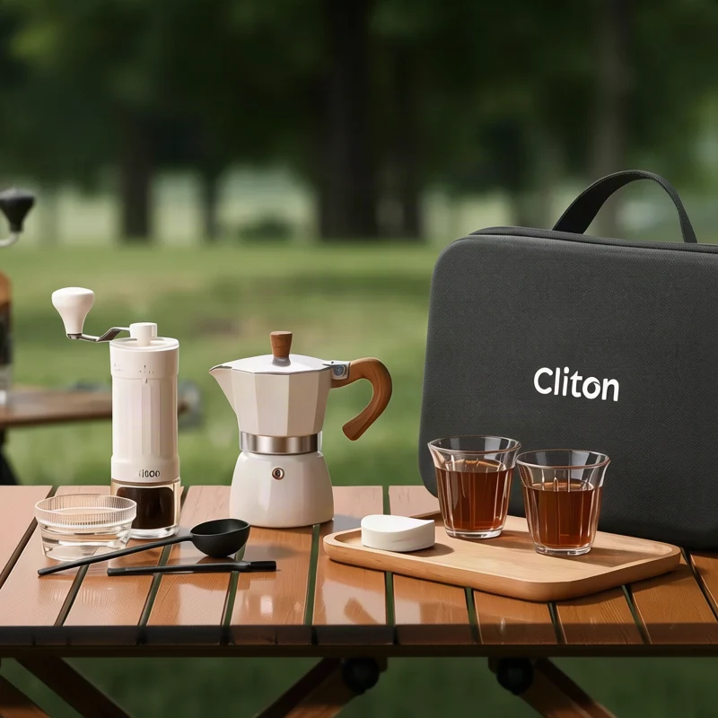 Espressomaschine, tragbar, halbautomatisch