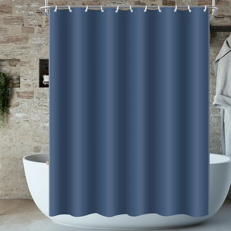Duschvorhang, PEVA, transparent, 80–120 cm