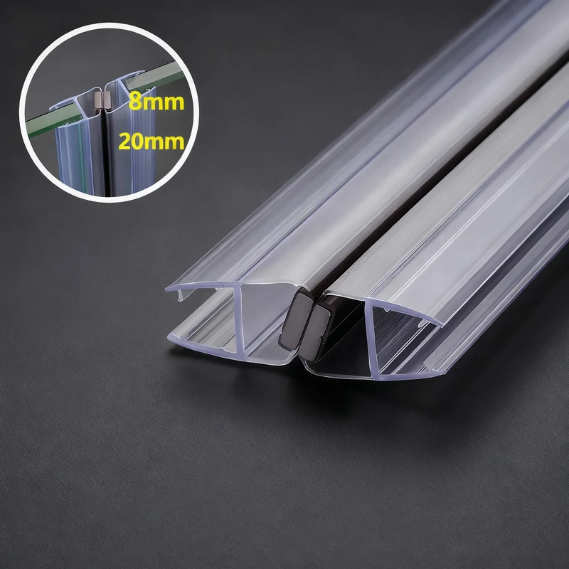 Magnetische Duschtür-Dichtung, 2,2 m