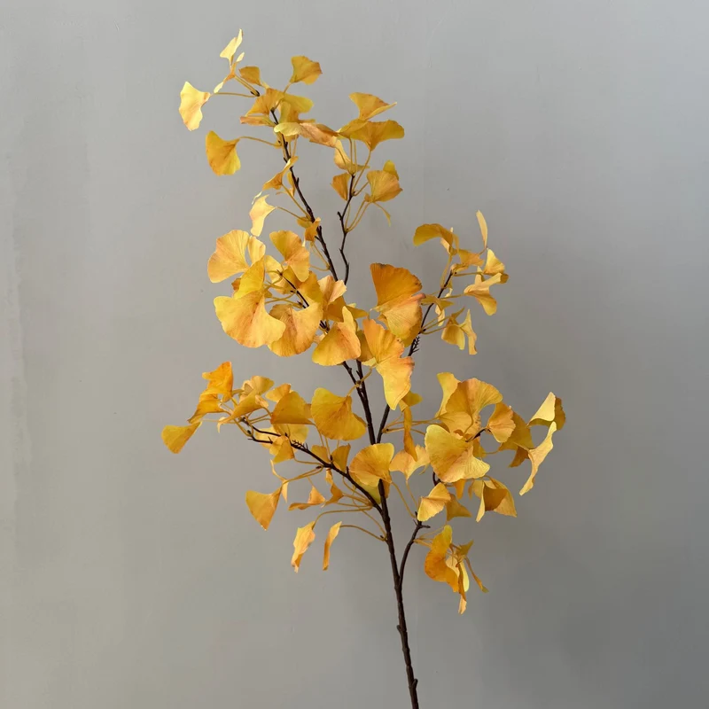 Künstlicher Ginkgo-Blatt-Stängel