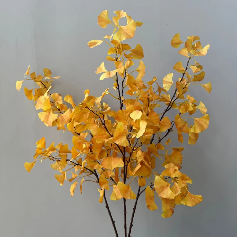 Künstlicher Ginkgo-Blatt-Stängel