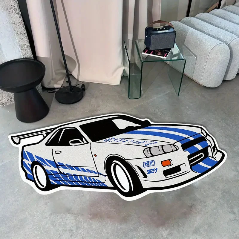 Sportwagen-Themenbereichsteppich