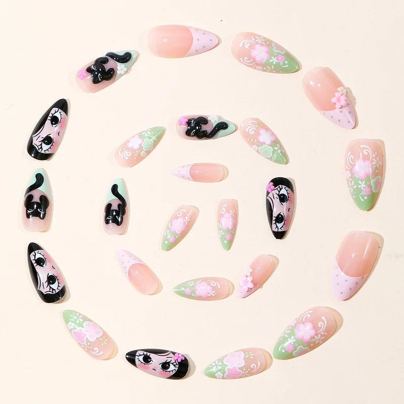 Künstlerischer Charakter Nagelkunst Karnz