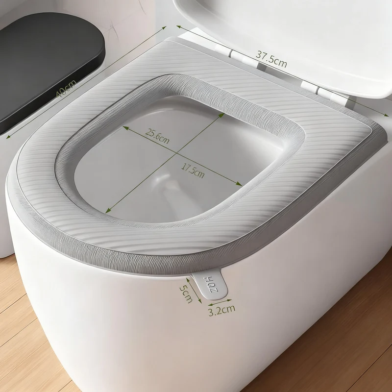 Toilettensitz-Auflage aus EVA, wasserdicht, vier Jahreszeiten