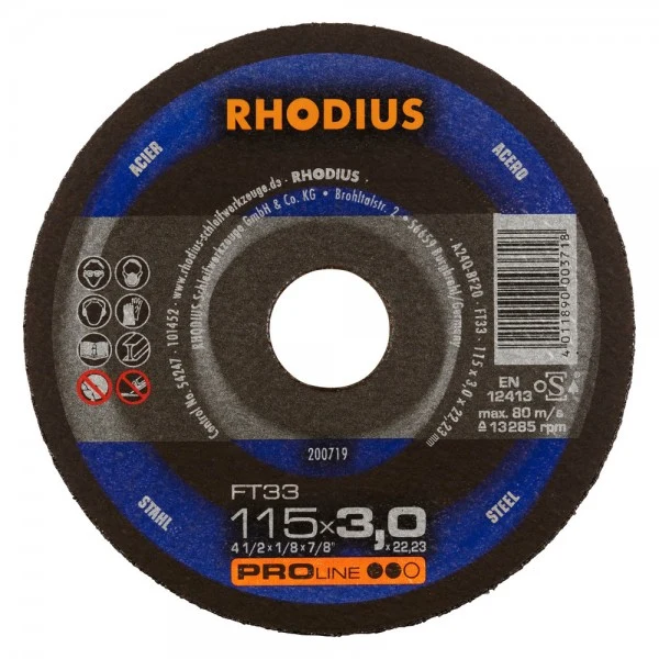 Rhodius Trennscheibe FT33