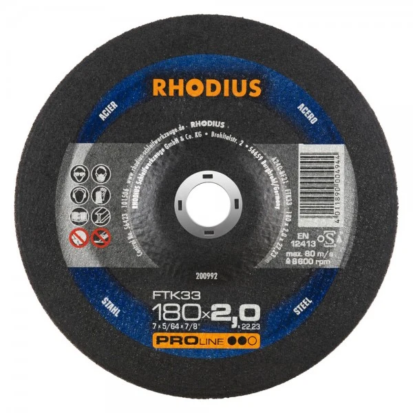 Rhodius Trennscheibe FTK33