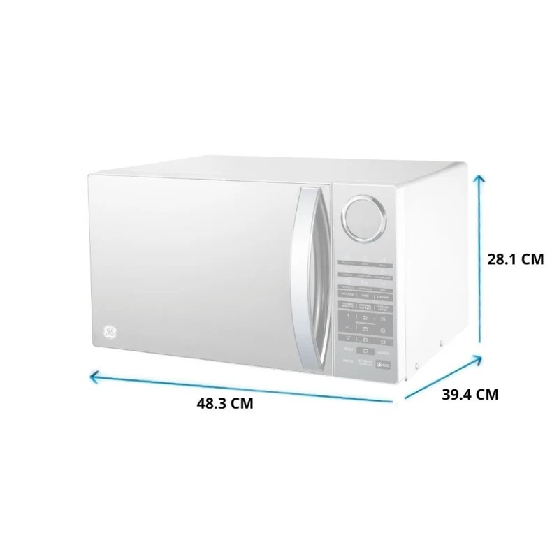 GE Appliances Microondas Cuft Espejo 0.9 Pies Cúbicos (MGE09SEJ)