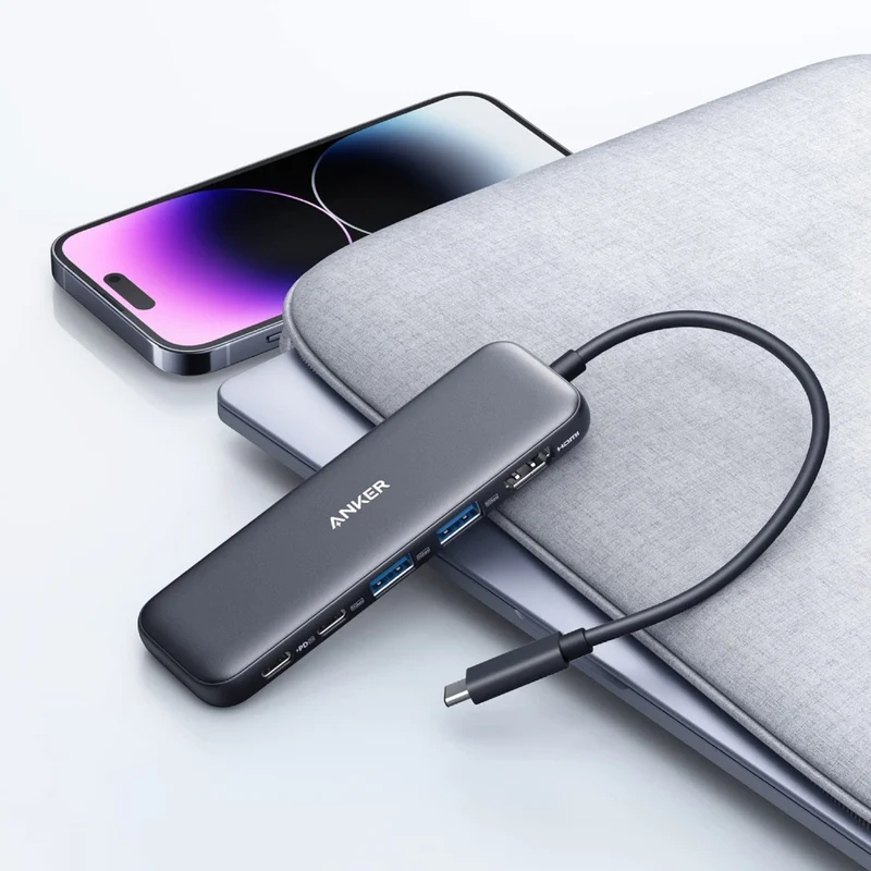 Anker Hub Multipuerto USB-C 5 en 1, A8355H11