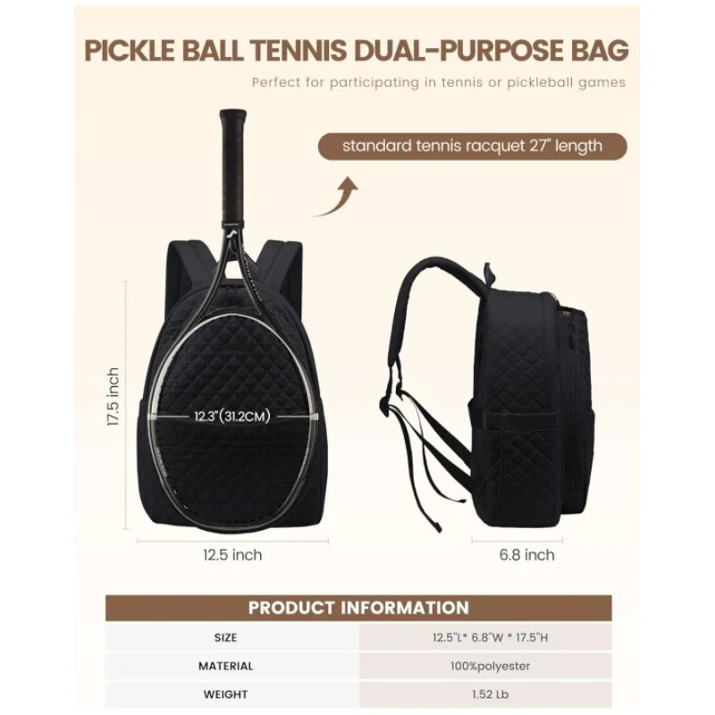 Gepolsterter Tennisschläger-Rucksack Karnz