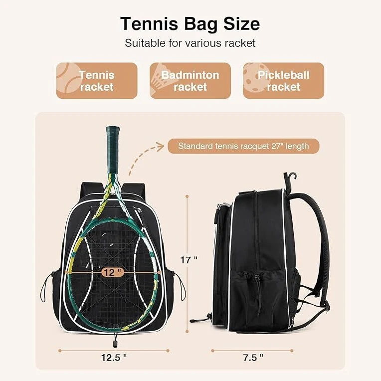 Premium Tennis Rucksack Karnz