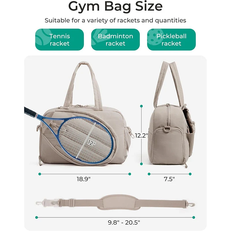 Vielseitige Tennis-Sport-Tasche Karnz