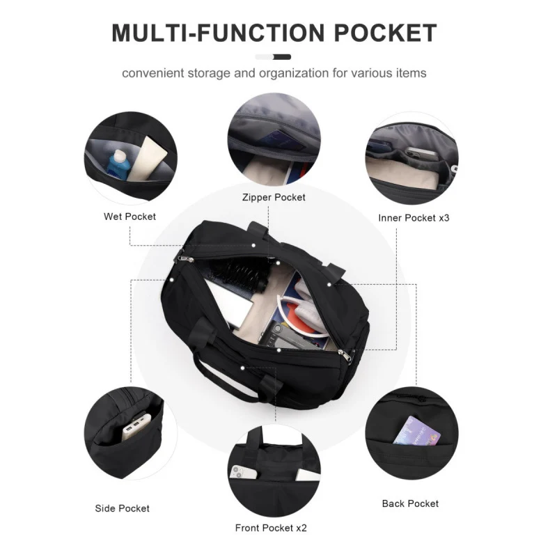 Vielseitige Fitness-Duffel-Tasche Karnz