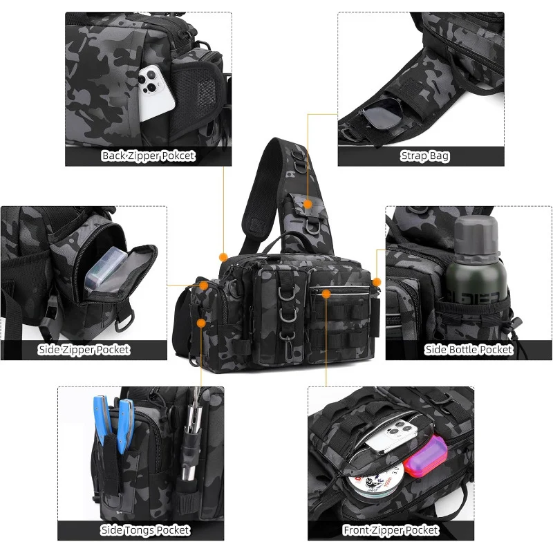 Taktische Angel Sling Bag Karnz