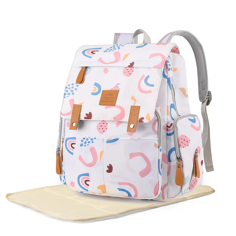 Vielseitiger Rucksack mit Blumenmuster Karnz