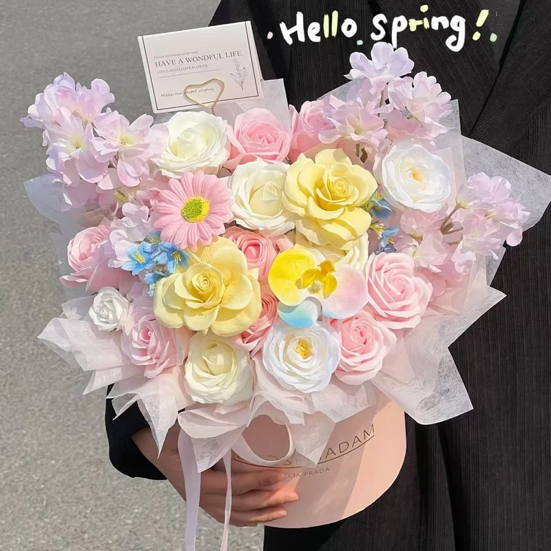 Elegante Künstliche Blumenstrauß Anordnung