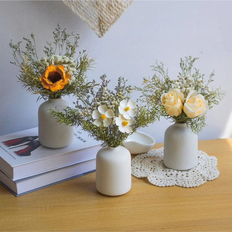Getrocknete Blumen Botanische Anordnung