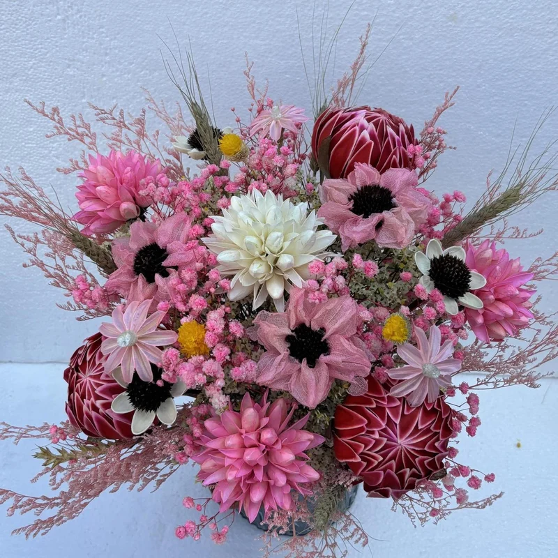 Getrocketer Botanischer Blumenstrauß