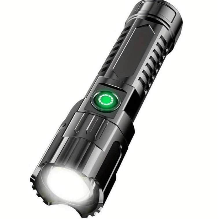 Tragbare LED-Taschenlampe mit Zoomfunktion