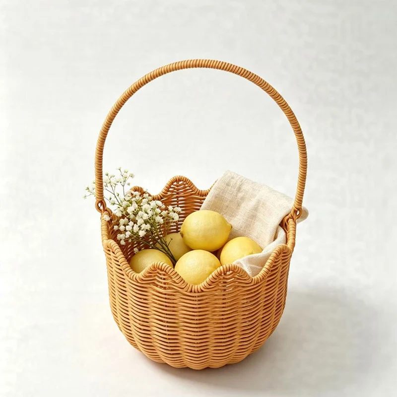 Wellenspiel Wolle Storage Korb Karnz