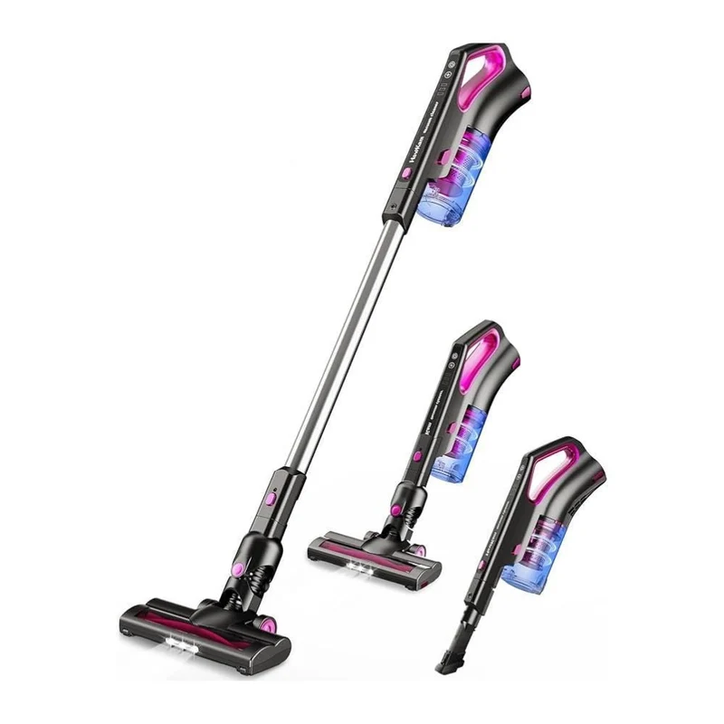 Hawkam 7-in-1 Cordless Vacuum Cleaner CA004, Telescopic Wand, Rechargeable Electric Broom