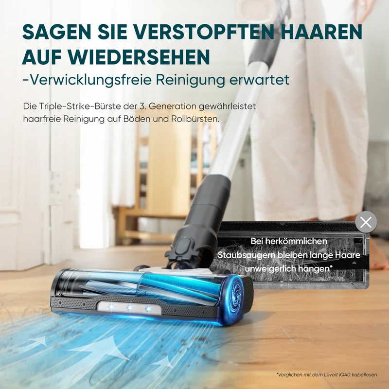Levoit AERO Staubsauger mit Selbstreinigungs-Station