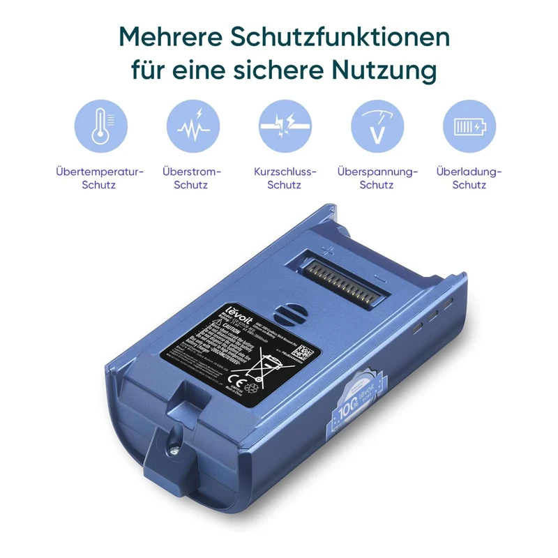 Levoit Ersatzakku für LVAC 300 Akku-Staubsauger