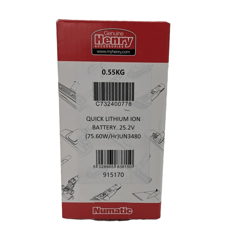 Numatic Quick Akku 25.2V 3000mAh Model Nr. 915170