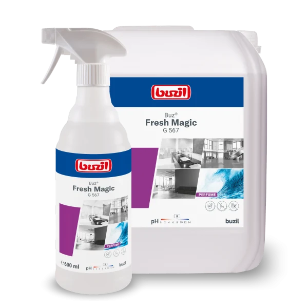 Buzil Buz® Fresh Magic G 567 Gebrauchsfertiger Raumspray mit Aktiv-Geruchsblocker