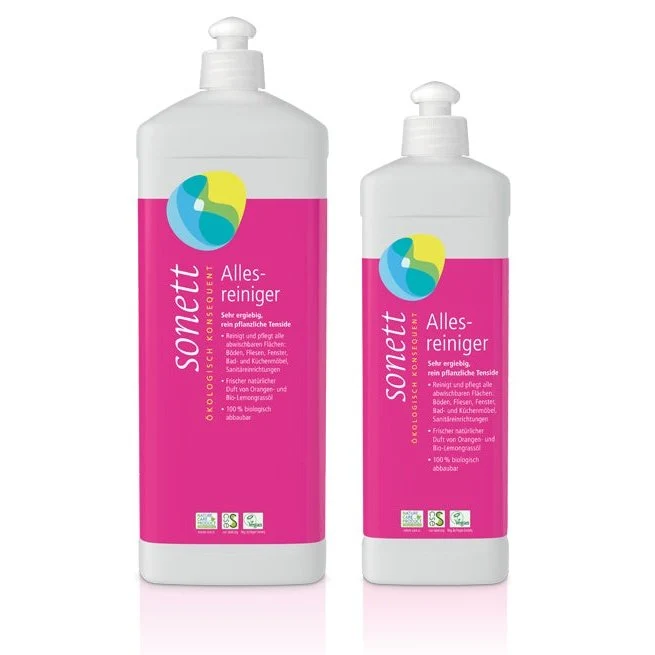 Sonett Allesreiniger rein pflanzliche Tenside 500ml / 1L