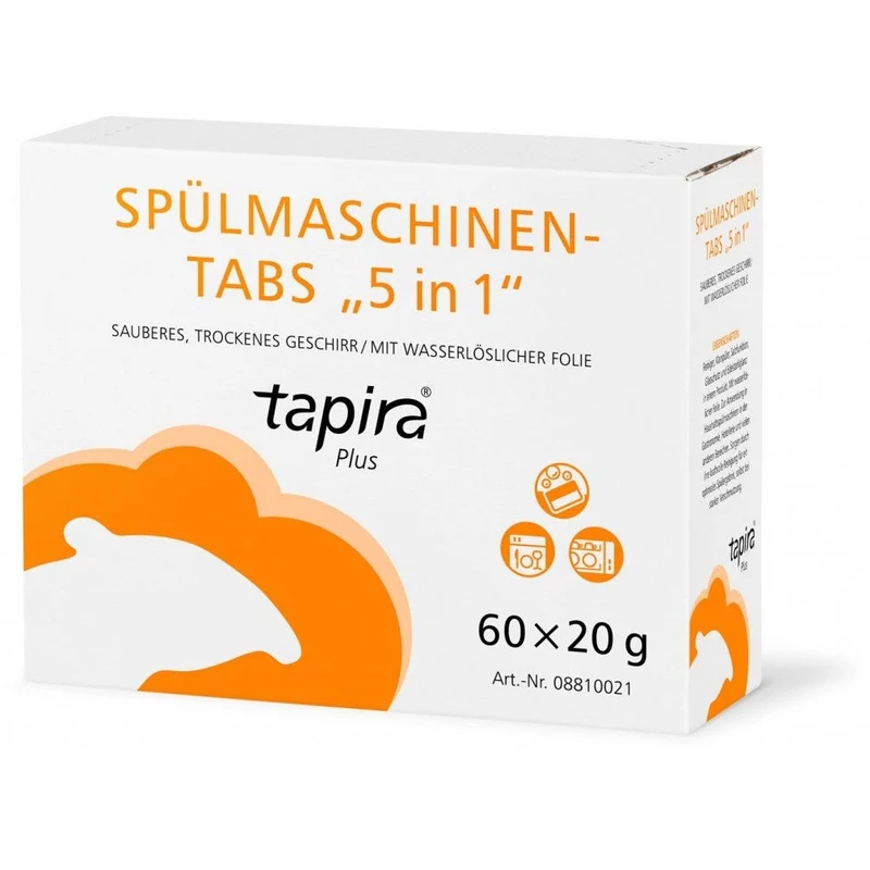 Plus Spülmaschinentabs "5 in 1" - 60 Tabs