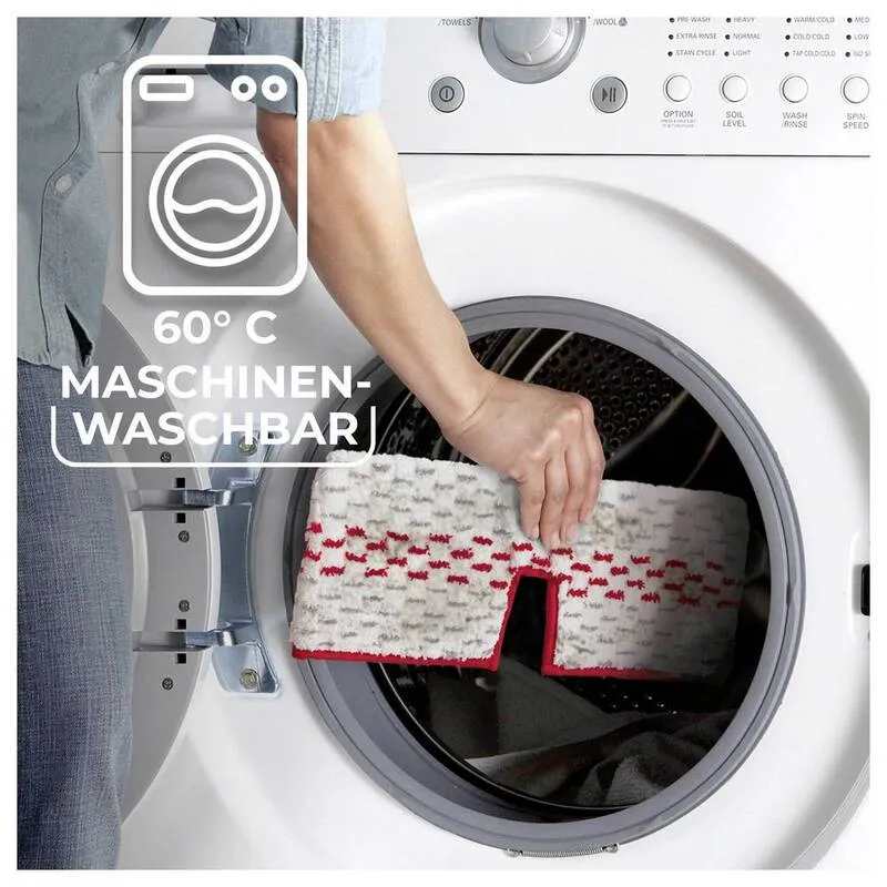 B-Ware Vileda Bodenwischer Wischmopp 1·2·SPRAYmax Reinigung Mopp Sprühwischer weiß rot