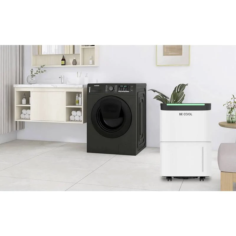 B-Ware Be Cool Luftentfeuchter 50 l/Tag für Räume bis 50 m² mit Fernbedienung Weiß