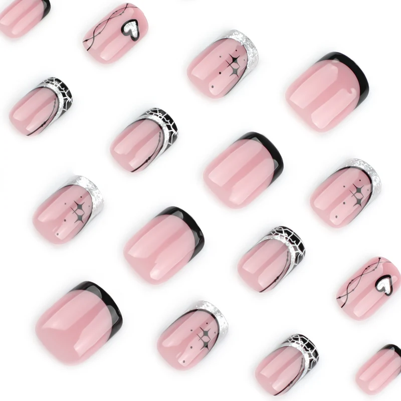 Künstliche Nagelkunst mit glamourösem Design Karnz