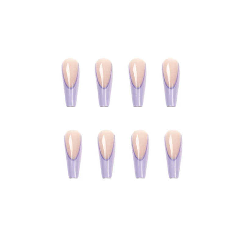 Künstliche Nagelkunst mit elegantem Ombre-Design Karnz