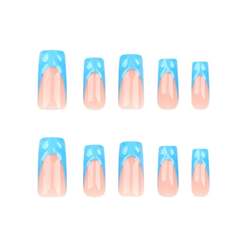 Künstlerische Gel-Nägel mit modernem Design Karnz