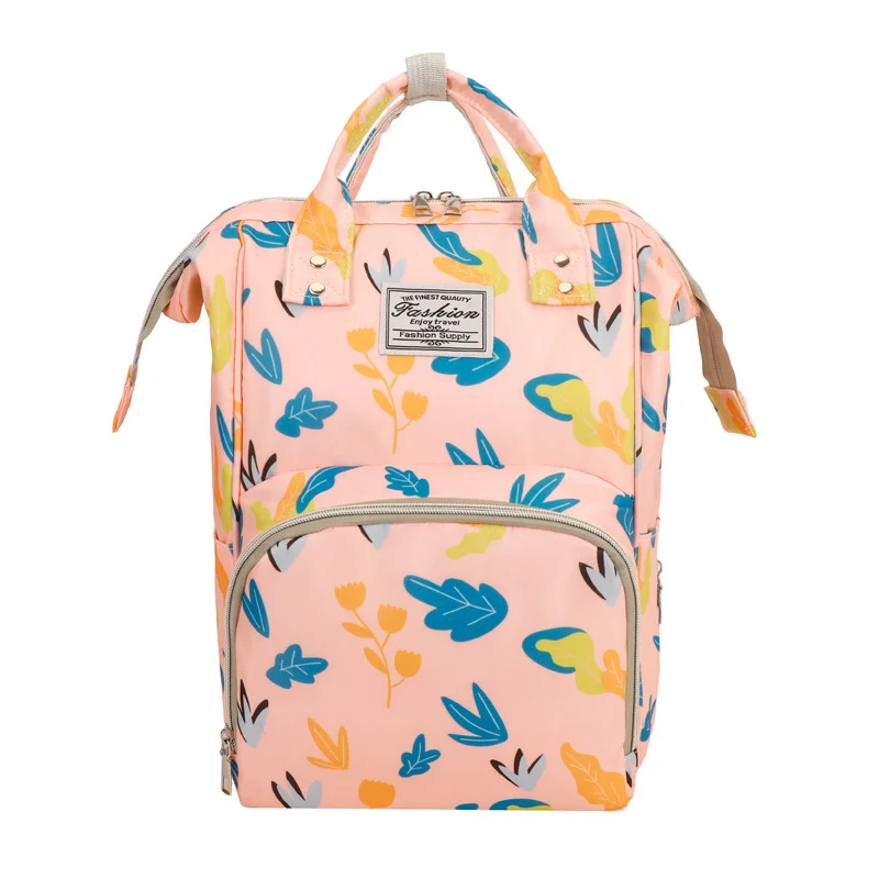 Blumenmuster Multi-Funktions-Wickelrucksack Karnz