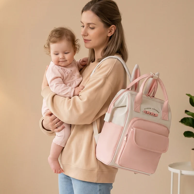 Vielseitiger Mehrfach-Taschen-Rucksack Karnz