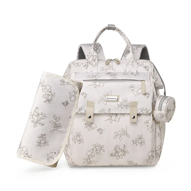 Vielseitiger multifunktionaler Wickel- und Reise-Rucksack Karnz