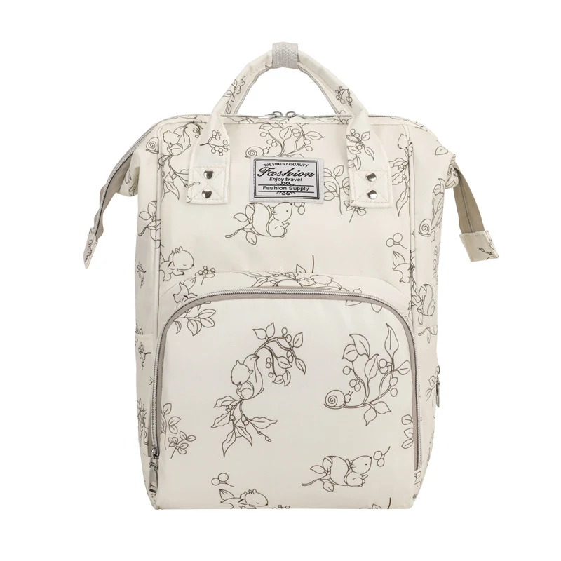 Stylische Blumenmuster Rucksack Karnz