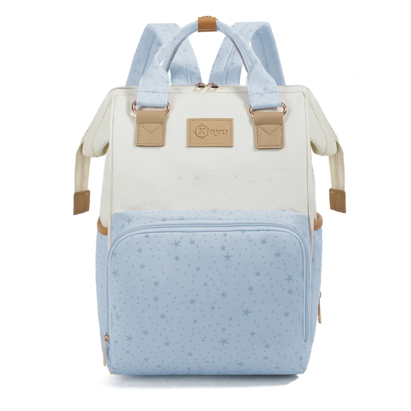 Sternen Druck Multi-Funktions Wickeltasche und Reise Rucksack Karnz