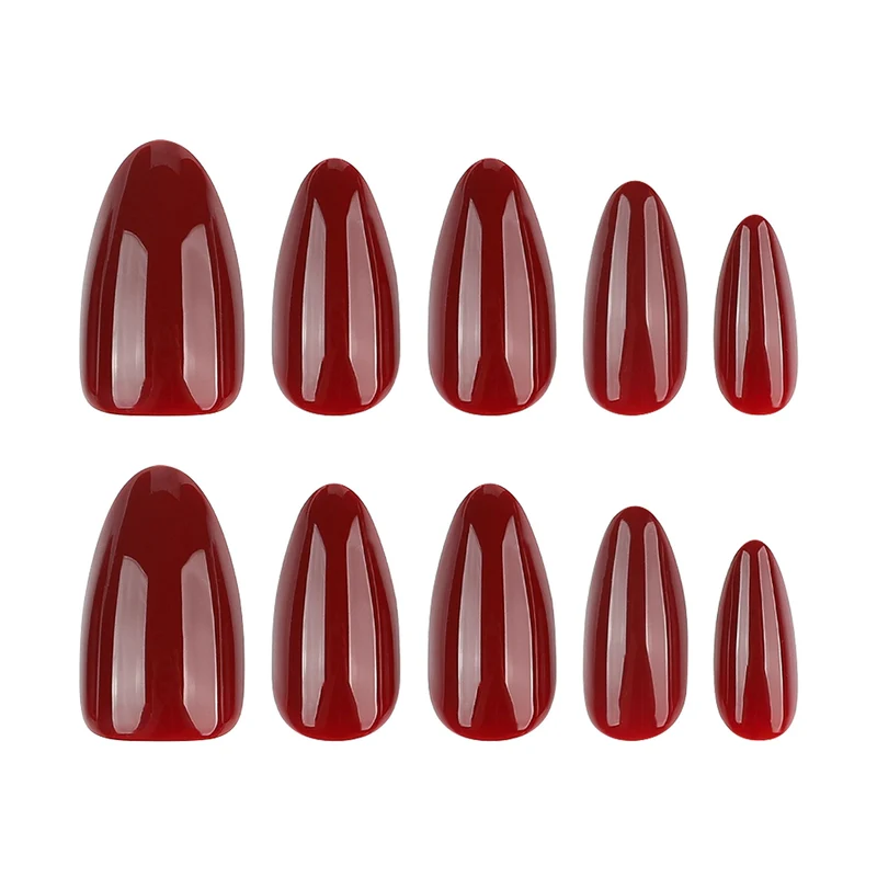 Glamouröse Stiletto-Nägel mit Hochglanz- und eleganten Designakzenten Karnz