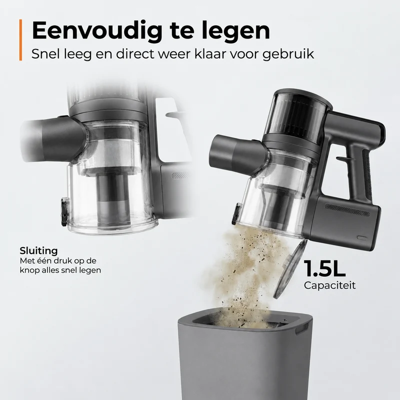 Zedar Steelstofzuiger S900