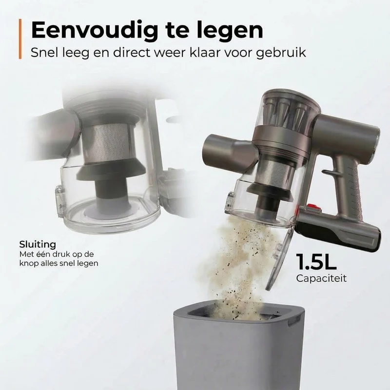 Zedar Steelstofzuiger S600