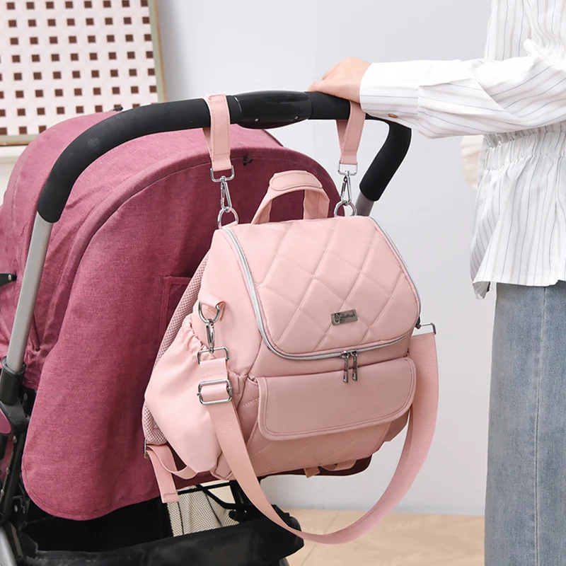 Moderner gesteppten multifunktionalen Rucksack Karnz