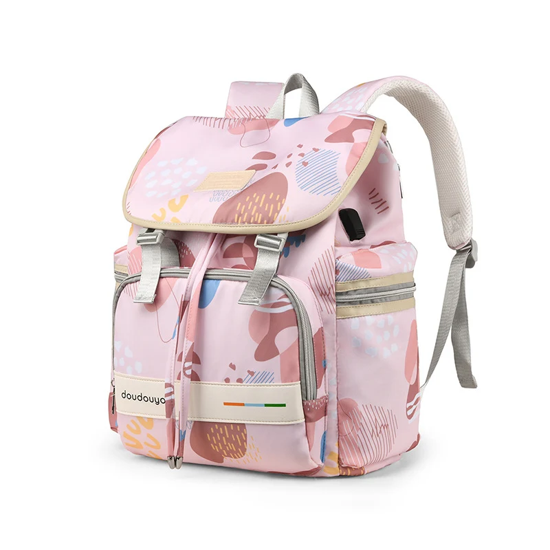 Vielseitiger Grafikdruck-Rucksack Karnz
