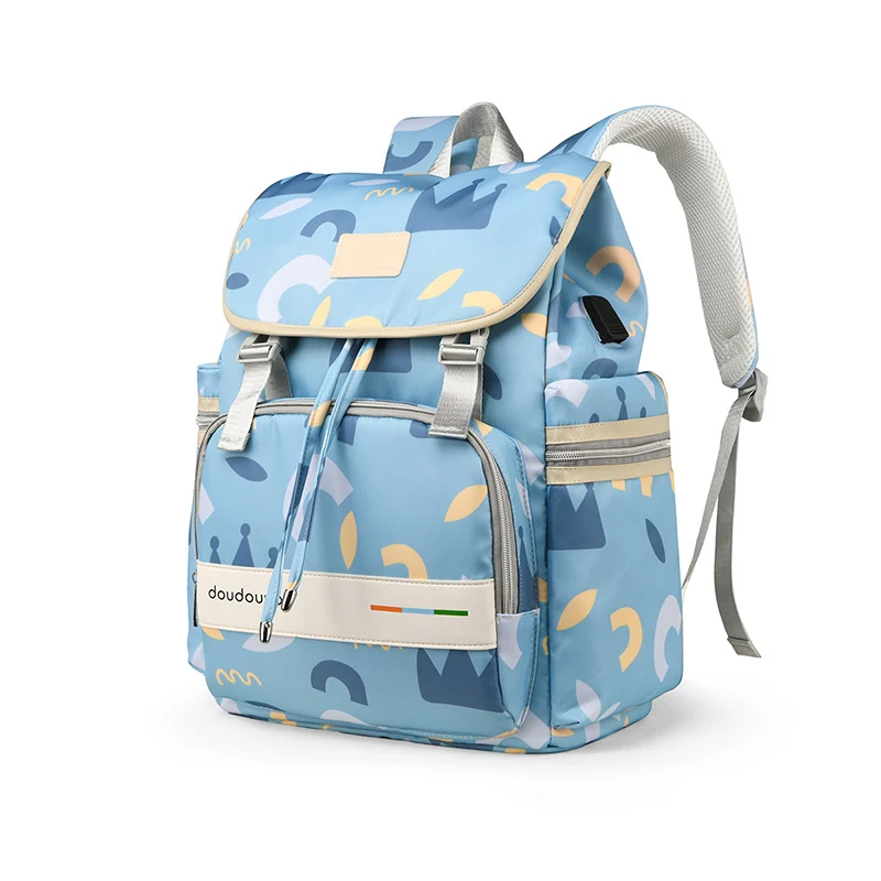 Vielseitiger Grafikdruck-Rucksack Karnz