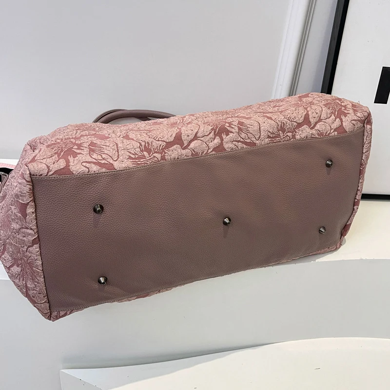 Stylische Blumenmuster Reise-Duffel-Tasche Karnz