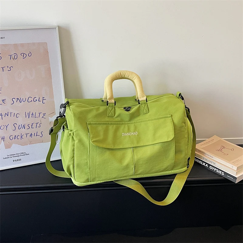 Stylische Canvas Wochenend-Duffle Bag Karnz